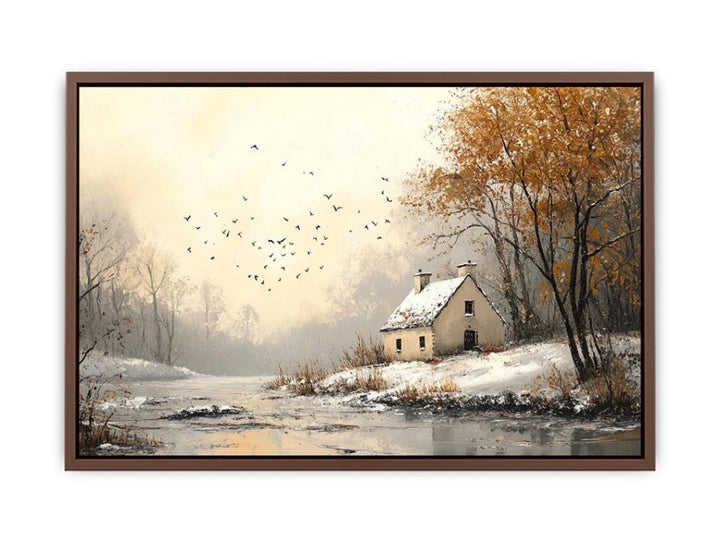 Golden Hour Landscape  Poster