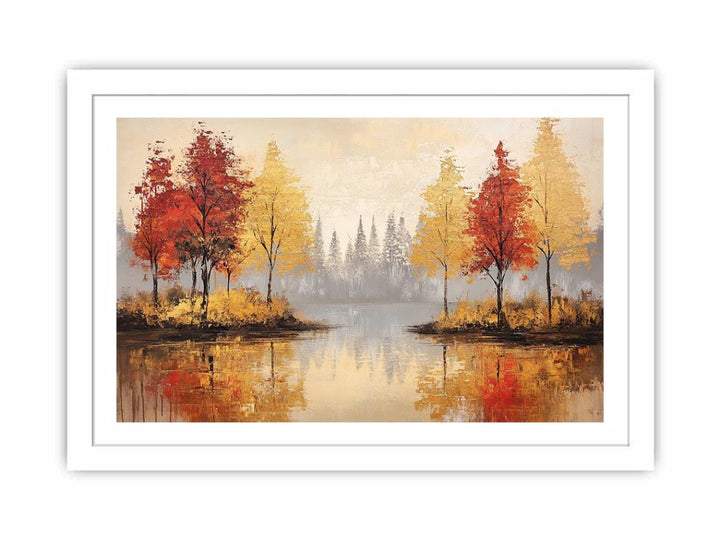 Echoes Through The Landscape Streched canvas