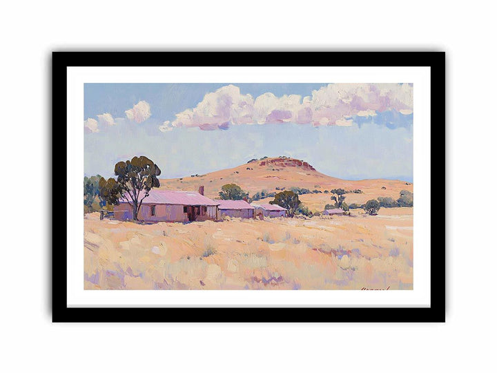 Landscape Of The Wandering Sky  Art Print