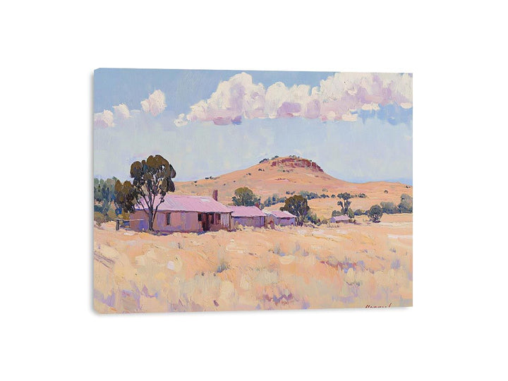 Landscape Of The Wandering Sky Canvas Print