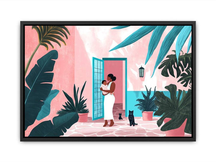 Where Love Waits At The Door  Painting