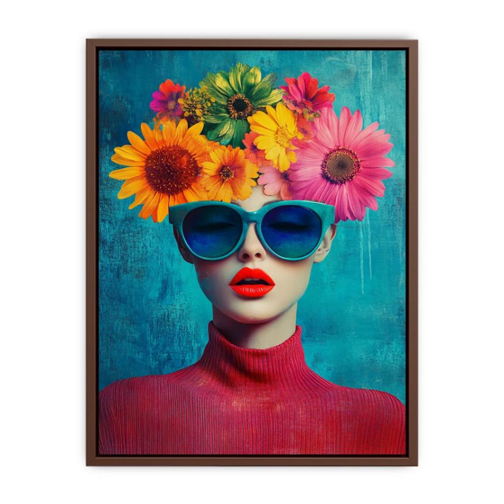 Crowned In Bloom  Poster
