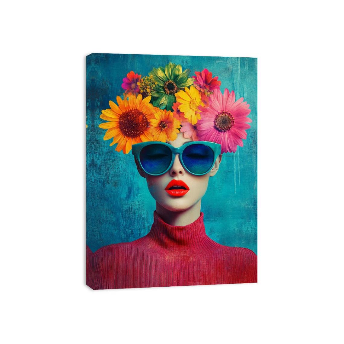 Crowned In Bloom Canvas Print