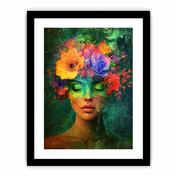 Petals Of Her Grace  Art Print