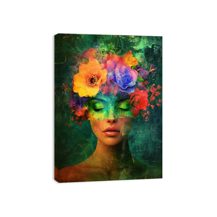 Petals Of Her Grace Canvas Print