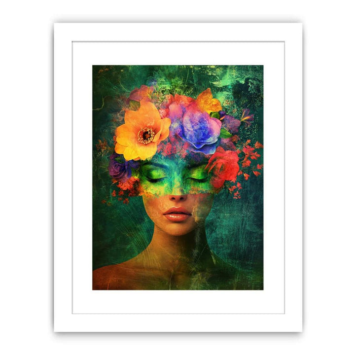 Petals Of Her Grace Streched canvas