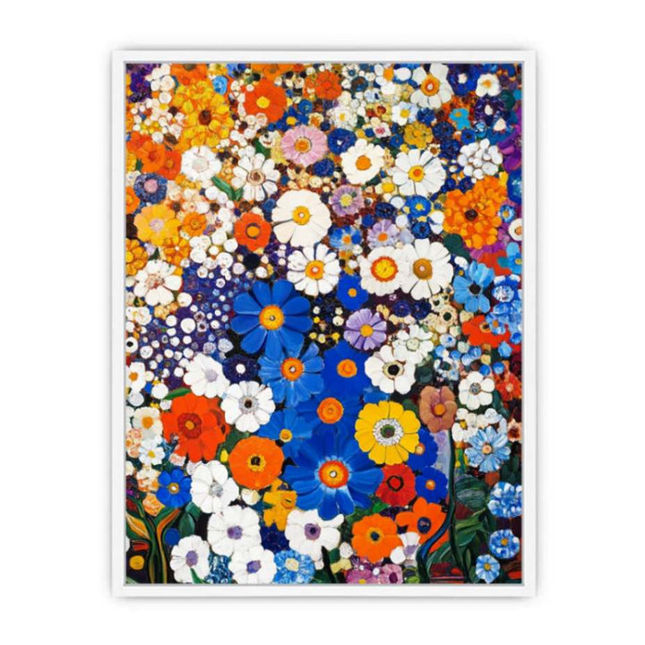 Flower Garden Framed Print