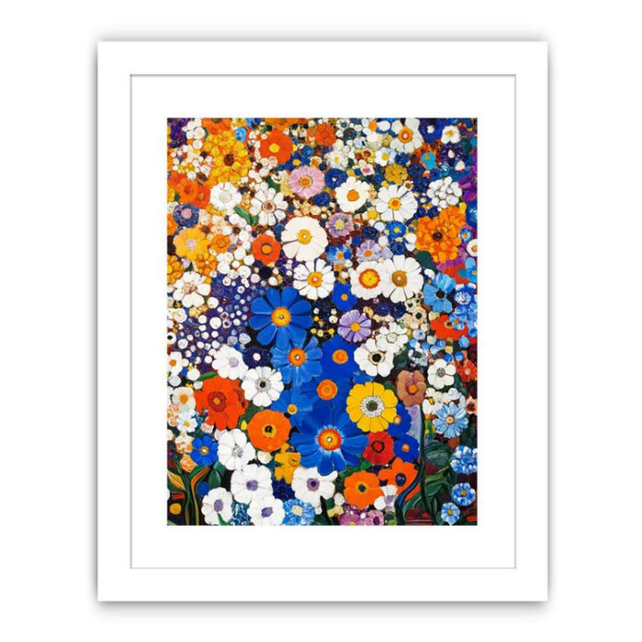 Flower Garden Streched canvas