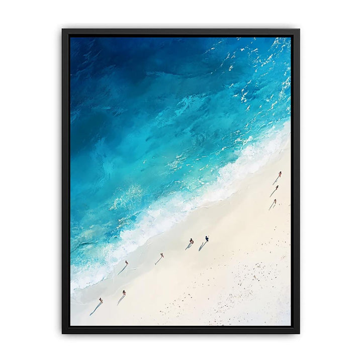 Wings Over Teal Waters  Painting