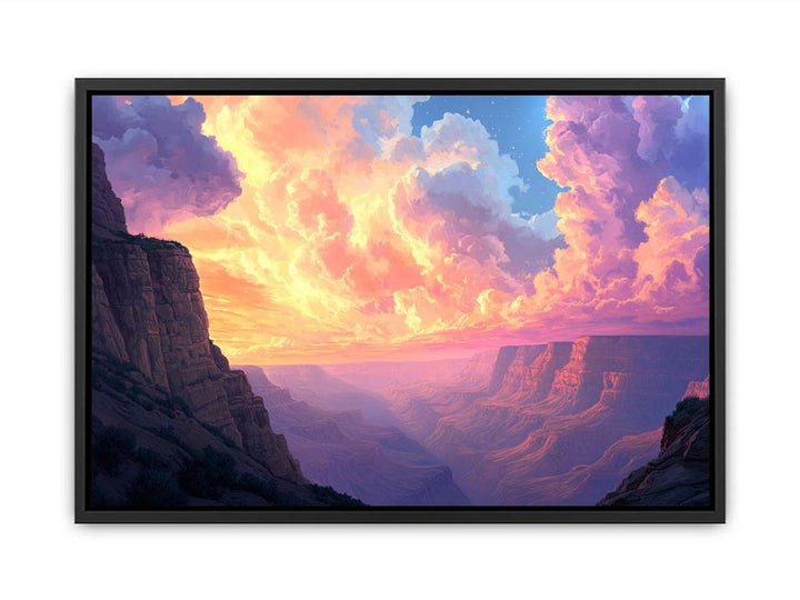 Where Horizons Fall Away  Painting