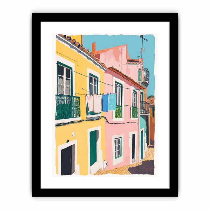 Colors Of The Lisbon Sun  Art Print