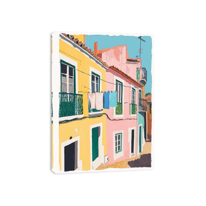 Colors Of The Lisbon Sun Canvas Print