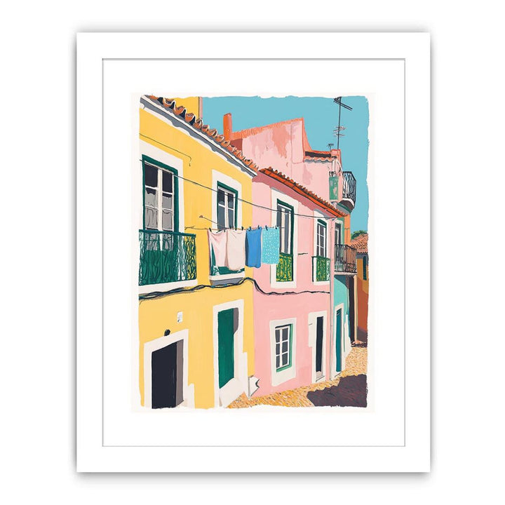 Colors Of The Lisbon Sun Streched canvas