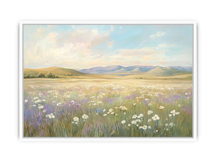 Petals Across The Horizon Framed Print