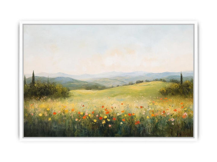 The Wildflower Silence Framed Print
