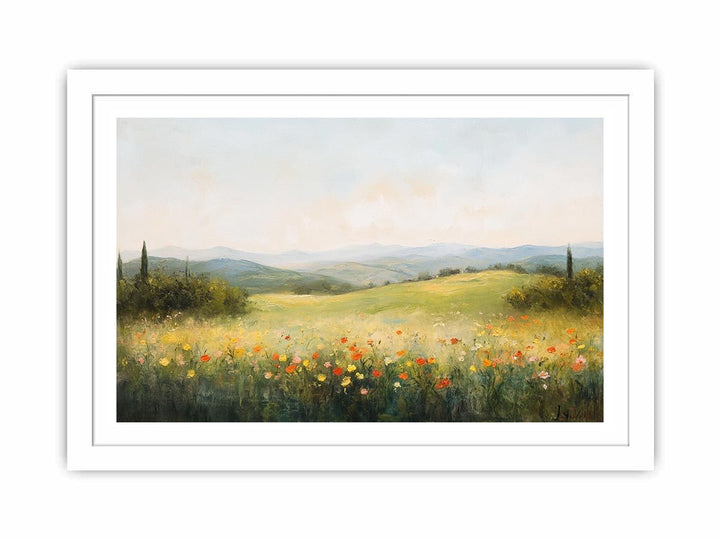 The Wildflower Silence Streched canvas