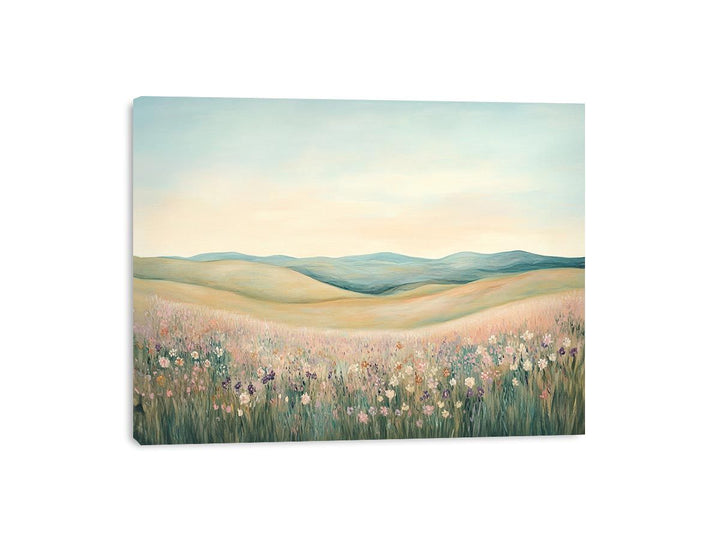 The Blooming Path Canvas Print