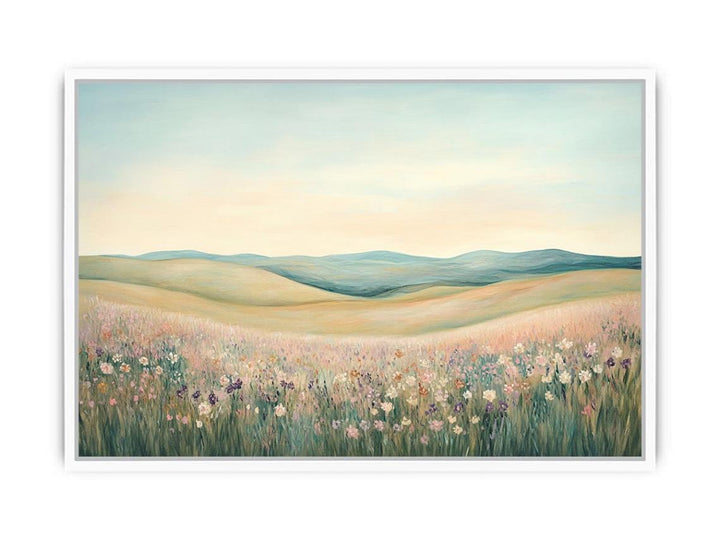 The Blooming Path Framed Print