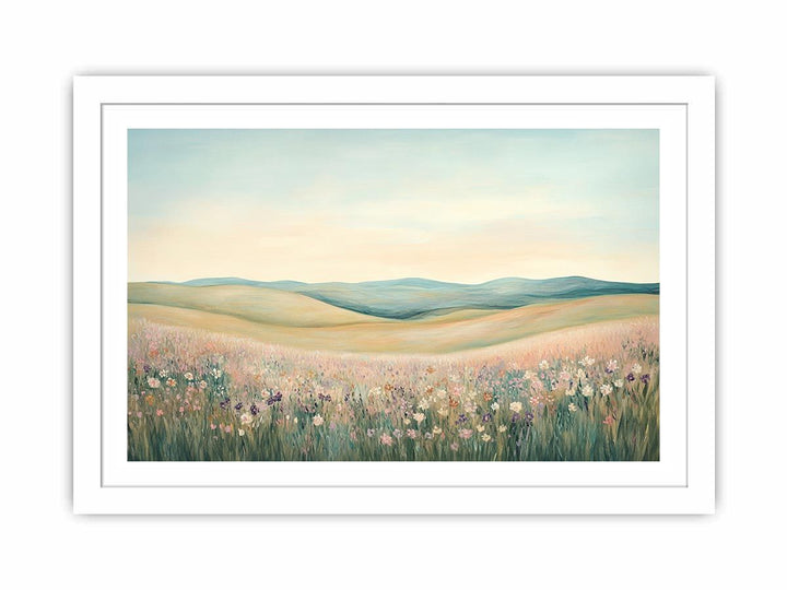 The Blooming Path Streched canvas