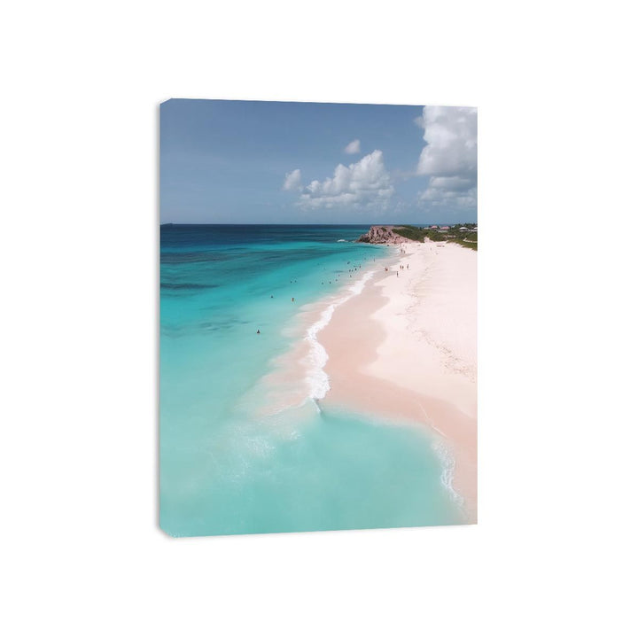 The Silence Above The Shore Canvas Print