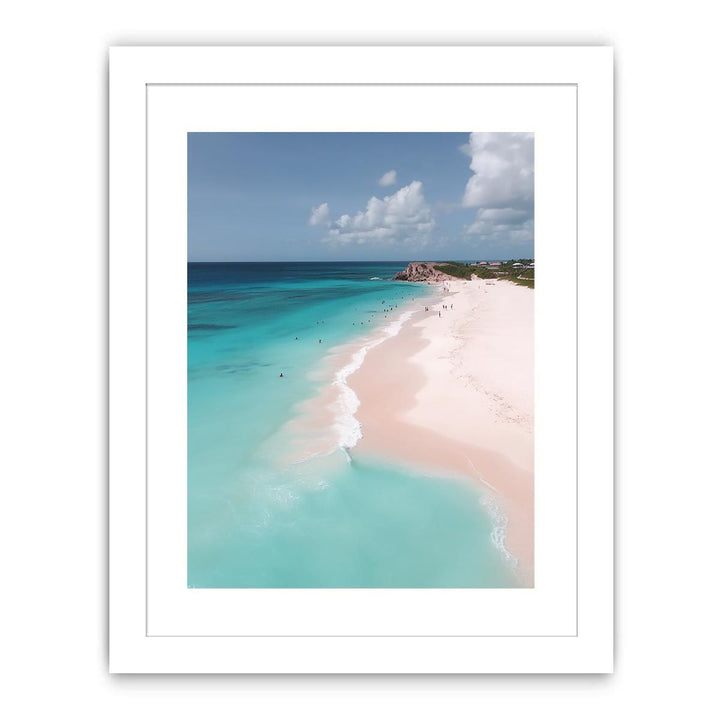 The Silence Above The Shore Streched canvas