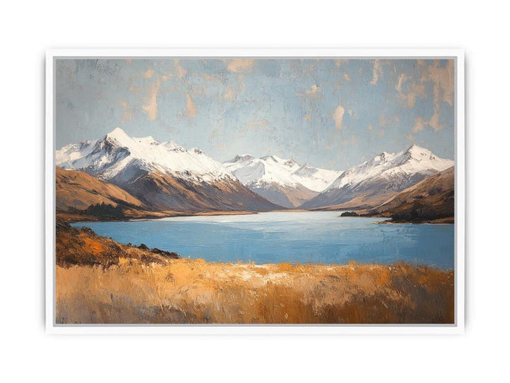 Whispers Beneath The Peaks Framed Print