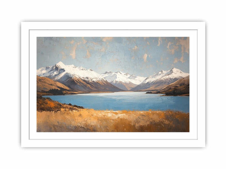 Whispers Beneath The Peaks Streched canvas