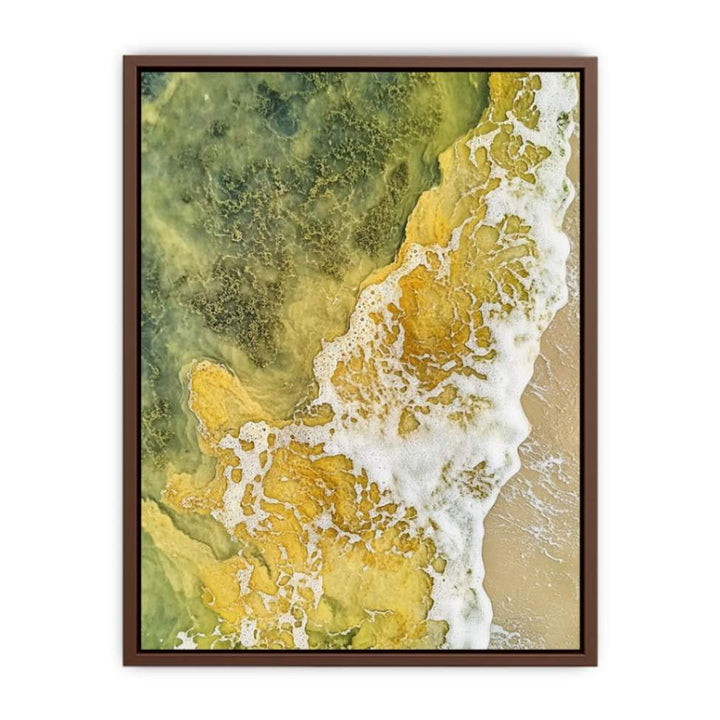 Whispers Of The Green Beach  Poster