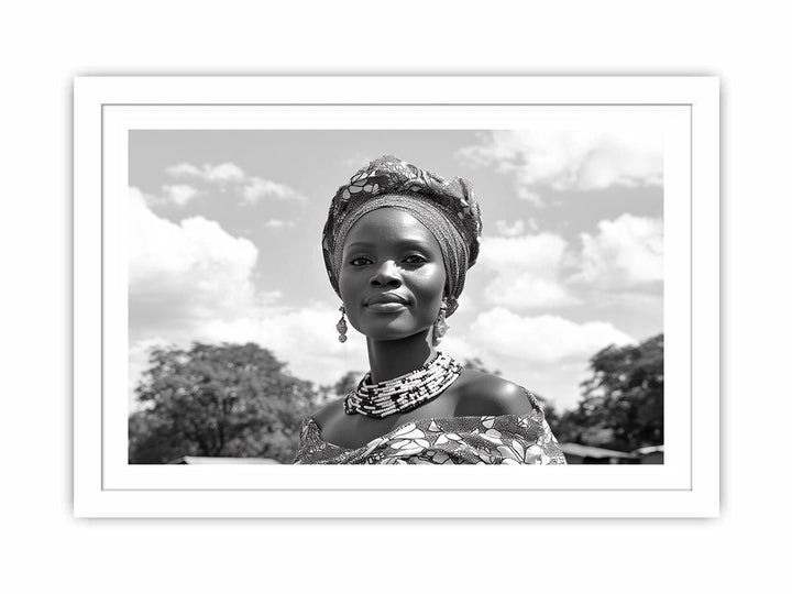 Her Smile, Her Story Streched canvas