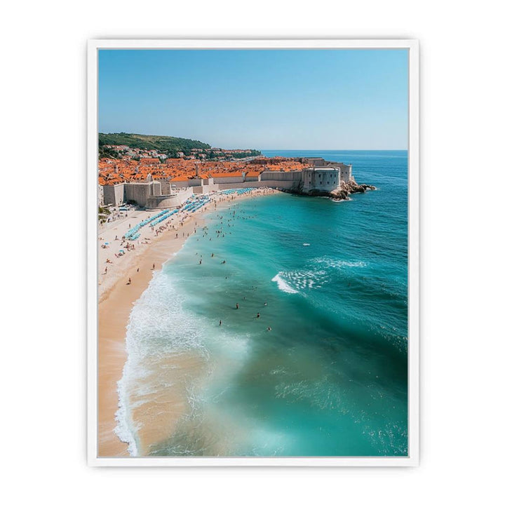 Whispers From The Blue Beyond Framed Print