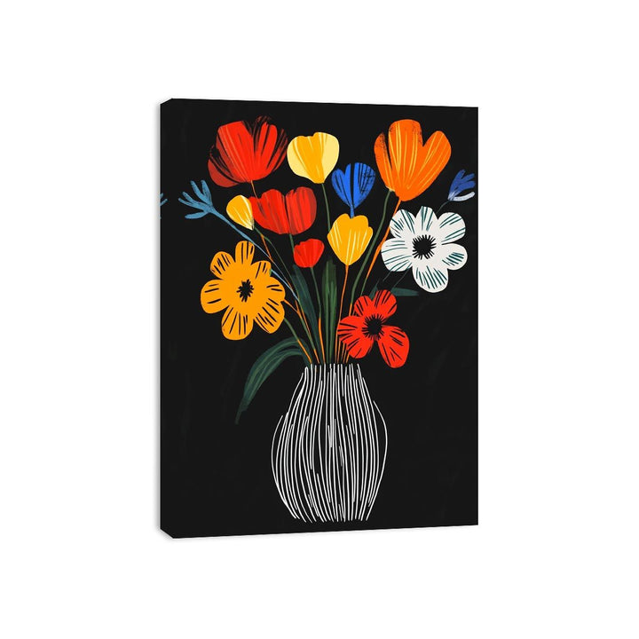 Bloom In Bold Harmony Canvas Print