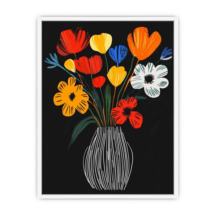 Bloom In Bold Harmony Framed Print