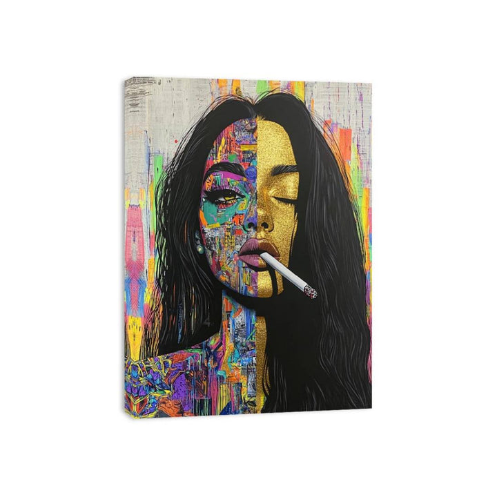 Elegance In Ash And Air Canvas Print