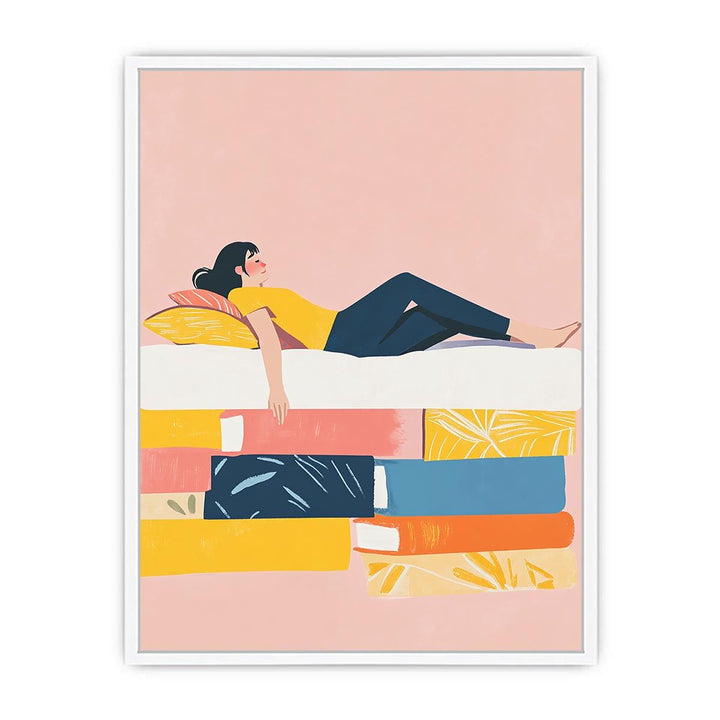 Whispers Beneath Her Rest Framed Print