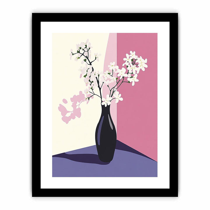 Vase Of Joyful Shapes  Art Print