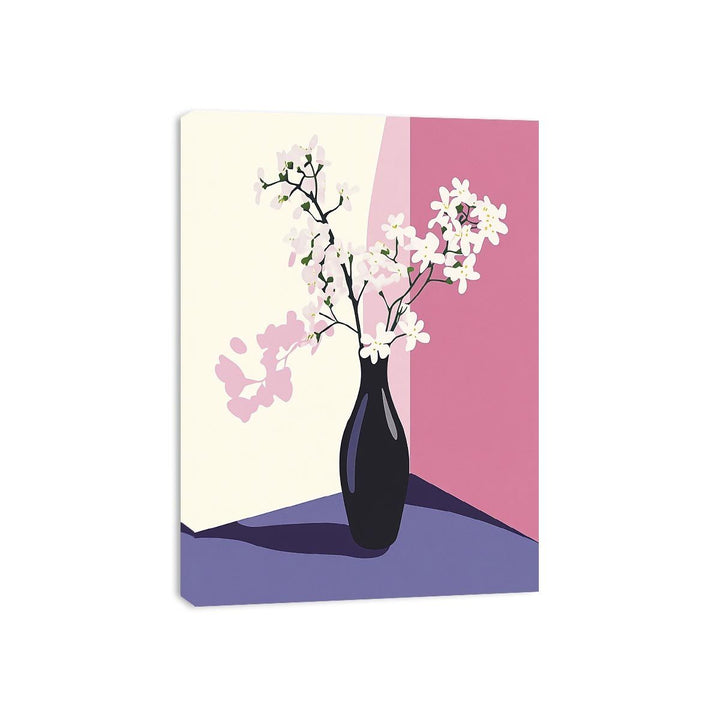 Vase Of Joyful Shapes Canvas Print
