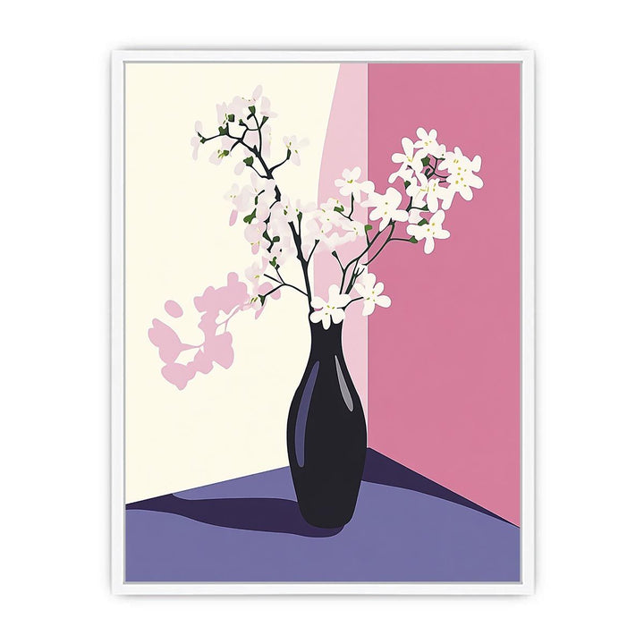 Vase Of Joyful Shapes Framed Print