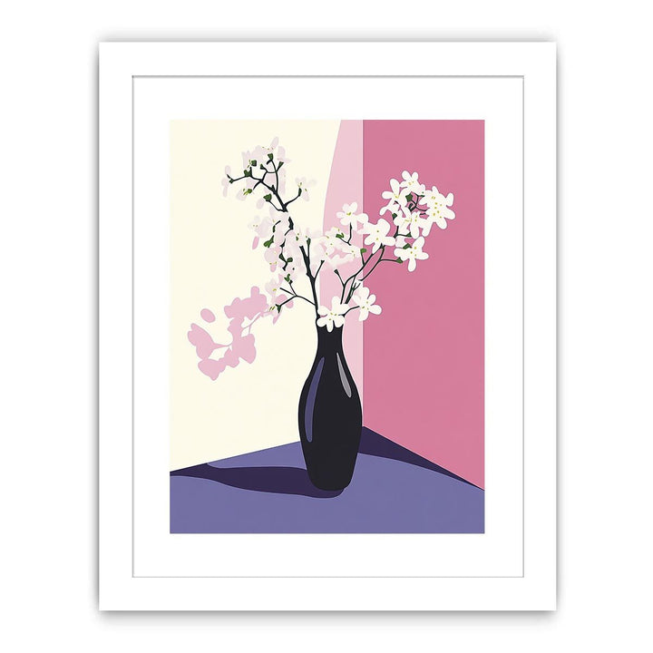 Vase Of Joyful Shapes Streched canvas