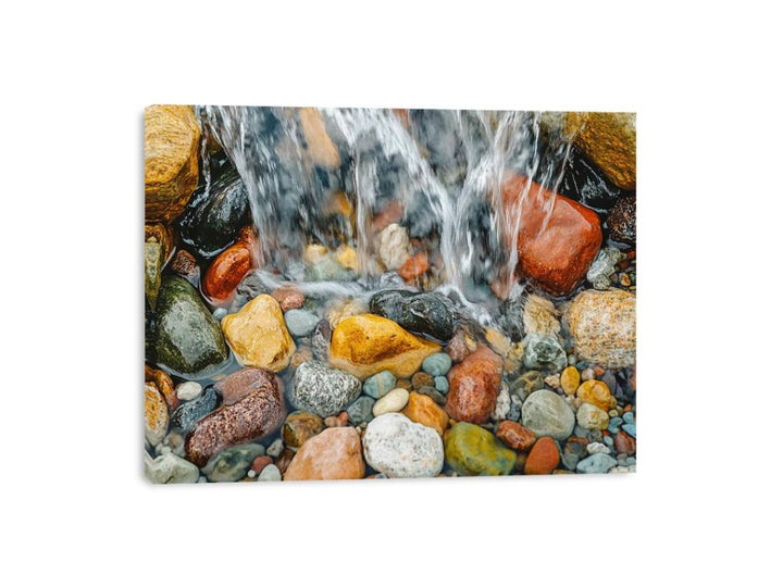 Stone Cascade Canvas Print