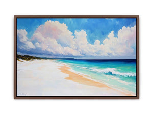 Australian White Sand Beach  Poster