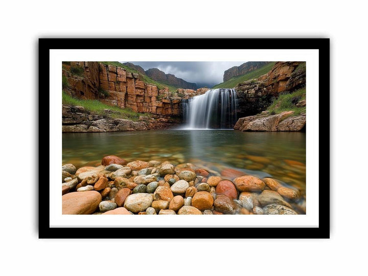 Rocky Descent  Art Print