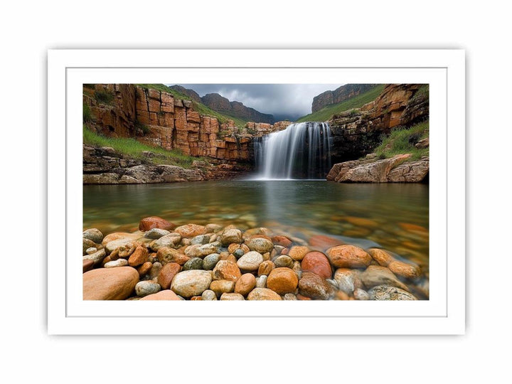 Rocky Descent Streched canvas