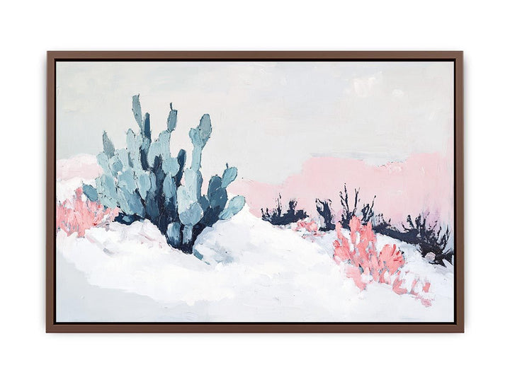 Snowy Desert  Poster