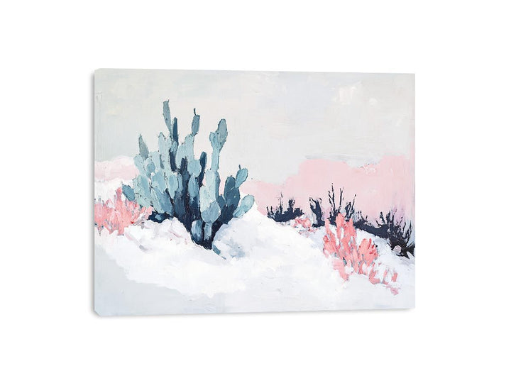Snowy Desert Canvas Print