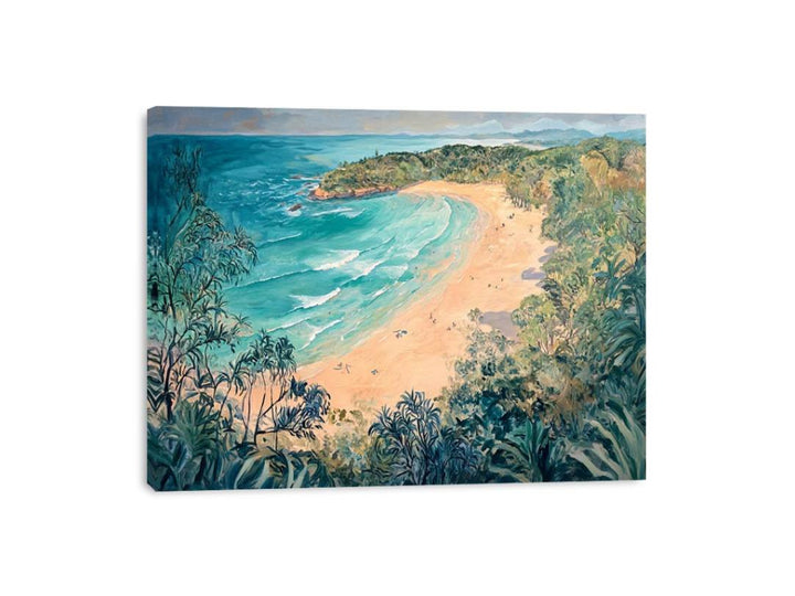 Retro Noosa Park Canvas Print