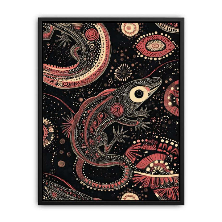 Gecko Lizard  Painting