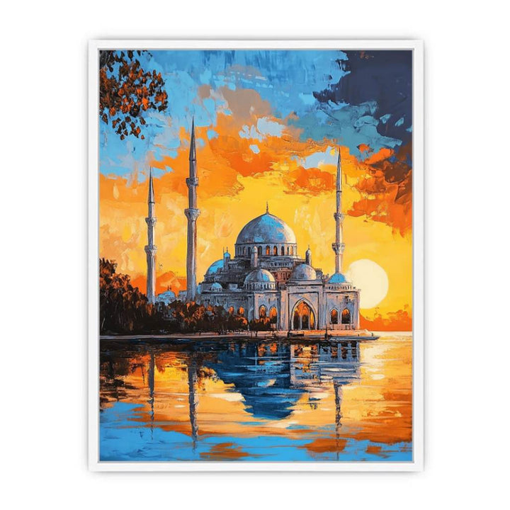 Prayerful Light Framed Print