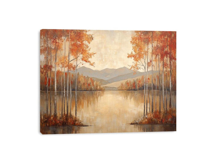 Amber Lake Canvas Print