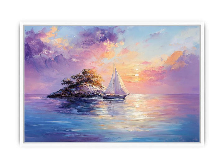 Island Breeze Framed Print
