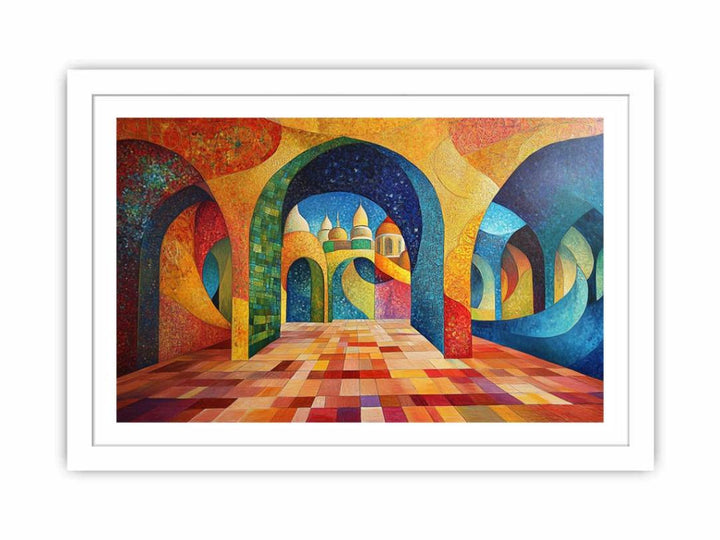 Whispering Walls Streched canvas